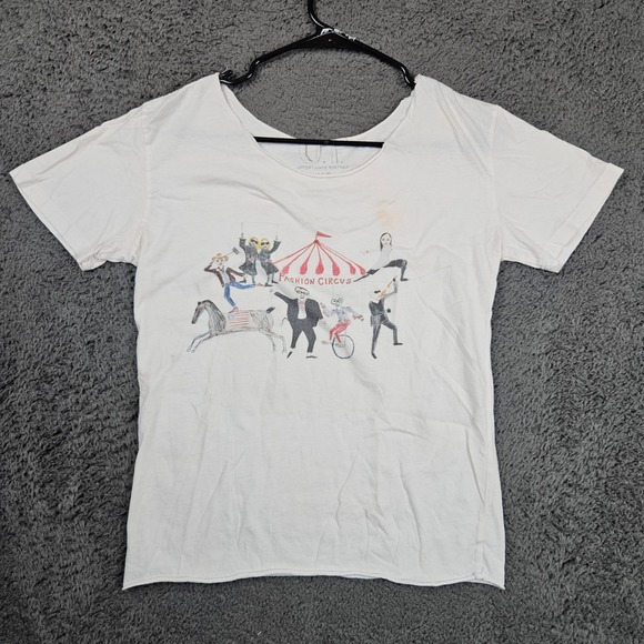 Unfortunate Portrait Fashion Circus Graphic T-Shirt XS Organic Cotton - Picture 1 of 9